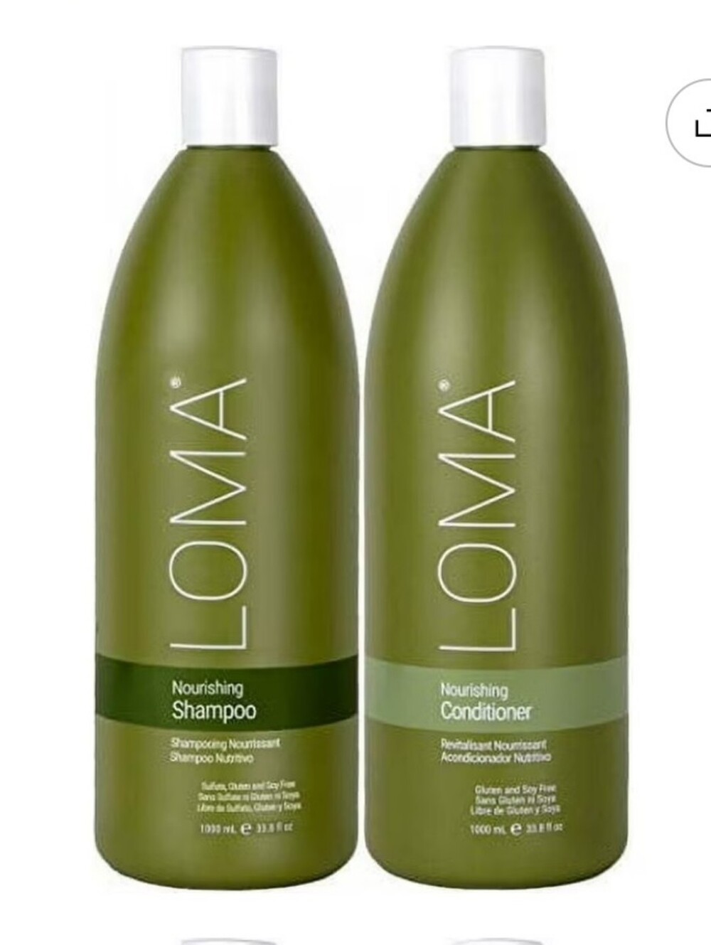 Loma Hair Care Nourishing Shampoo & Conditioner Duo
